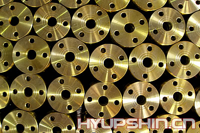 Flanges With Yellow Paint, Jinan Hyupshin Flanges Co., Ltd