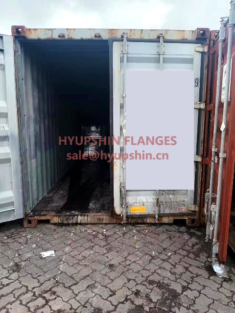 Flanges shipment on August 6, 2026