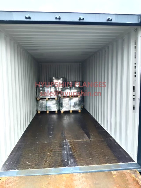 Flanges shipment on July 30, 2026